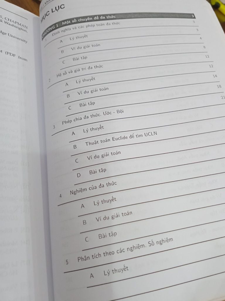  Chuyên Đề Bồi Dưỡng Đa Thức (Học Sinh Giỏi) - Nhiều Tác Giả 