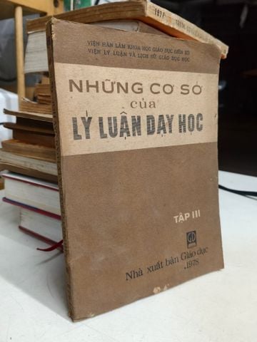 Những cơ sở của lí luận dạy học
