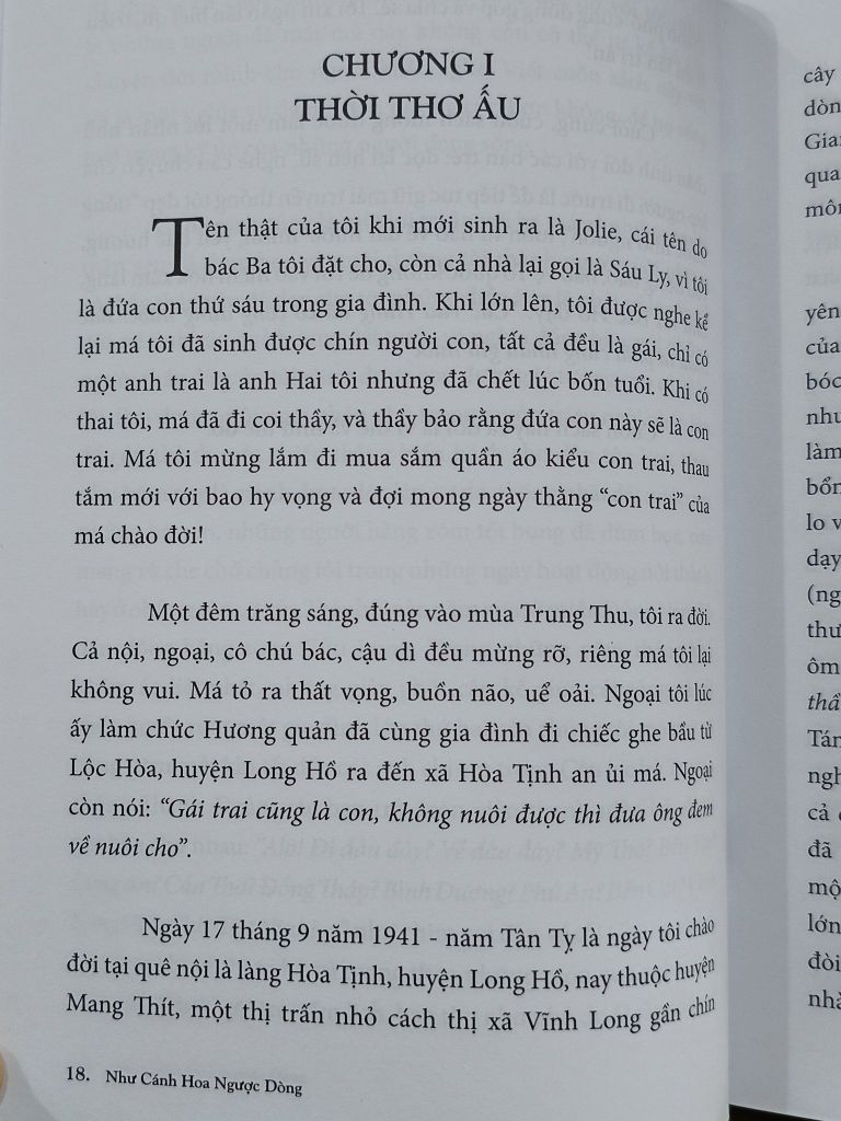  Như Cánh Hoa Ngược Dòng - Lê Thị Sáu (Tư Sương) 