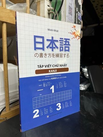  Tập viết chữ Nhật Kanjji - Minh Nhật 