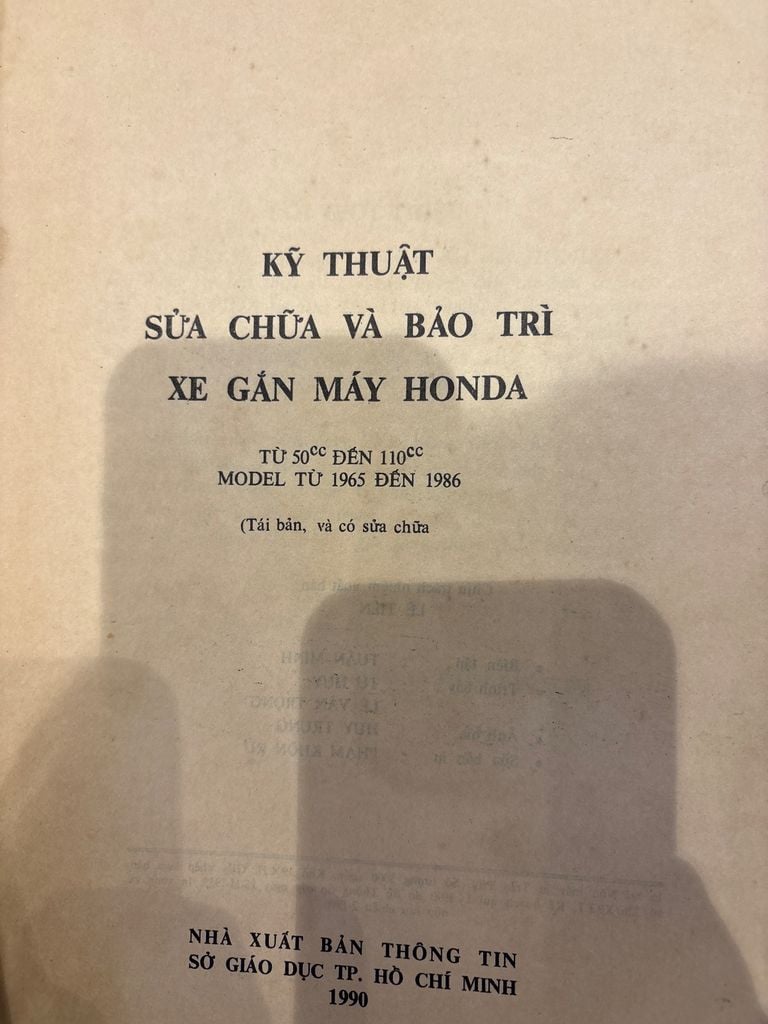  Kỹ Thuật Sửa Chữa Và Bảo Trì Xe Gắn Máy Honda - Ed Scott 