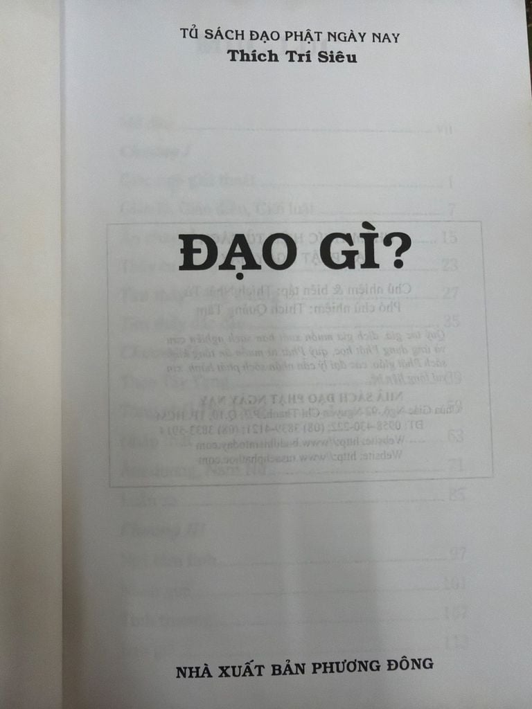  Đạo Gì? - Thích Trí Siêu 
