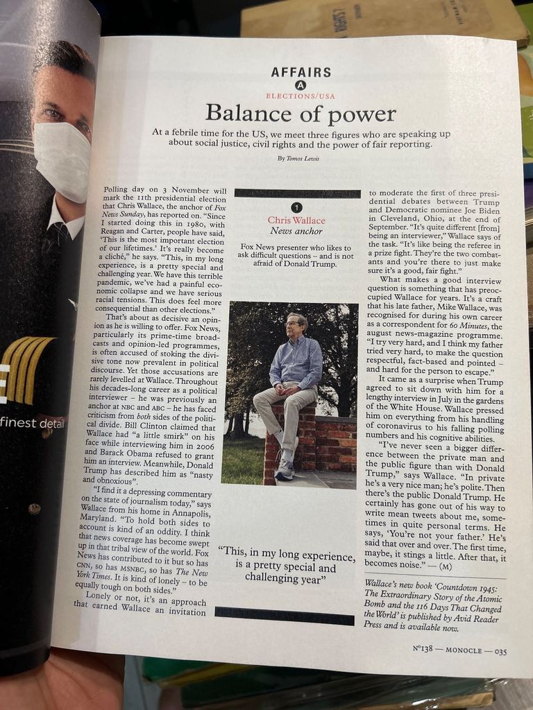  Monocle - November 2020 | Issue 138 | Time For Change 