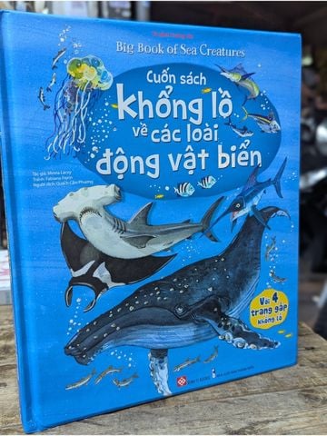  Cuốn Sách Khổng Lồ Về Các Loài Động Vật Biển - Minna Lacey 