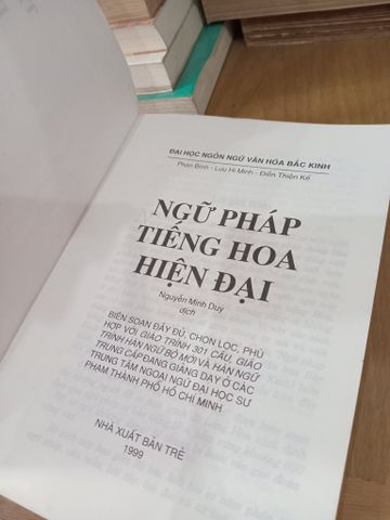 Ngữ Pháp Tiếng Hoa Hiện Đại - Phan Bình, Lưu Hi Minh, Điền Thiện Kế (Nguyễn Minh Duy dịch)