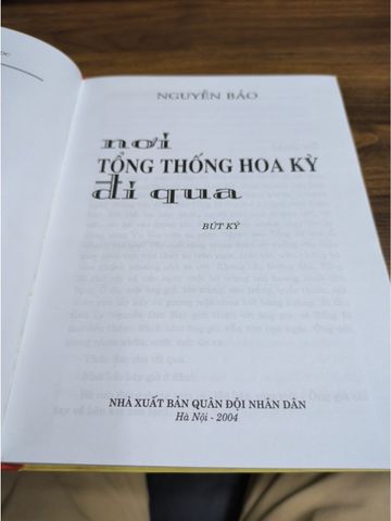  Nơi Tổng Thống Hoa Kỳ Đi Qua - Nguyễn Bảo 