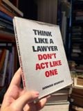  Think Like A Lawyer Don'T Act Like One - Aernoud Bourdrez 