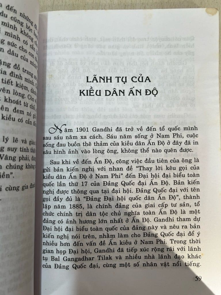  Tủ Sách Danh Nhân Thế Giới: Mohandas Karamchand Gandhi - Triệu Quý Ngọc 