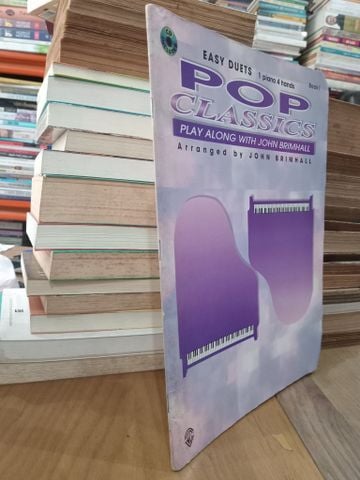  Pop classics: Play along with John Brimhall, easy duets 1 piano 4 hands - John Brimhall 