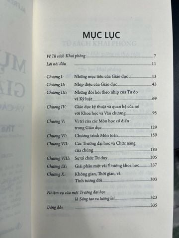  Mục tiêu giáo dục và các tiểu luận khác - Alfred North Whitehead 