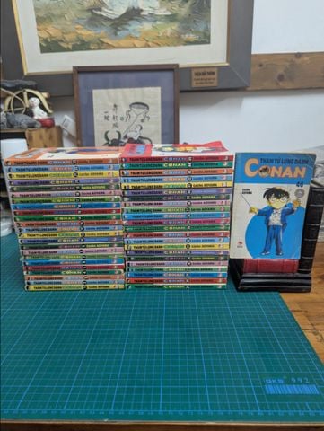  Truyện tranh thám tử lừng danh Conan bìa màu - Gosho Aoyama (full bộ) 