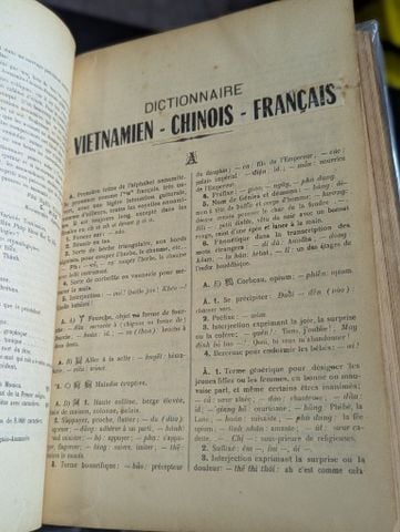  Từ Điển Việt Hoa Pháp - Gustave Hue 