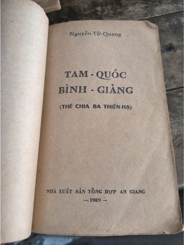  Tam Quốc Bình Giảng - Nguyễn Tử Quang 