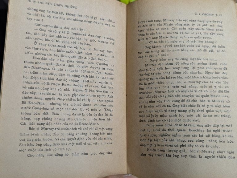  Lạc Nẻo Thiên Đường - A.J. Cronin (Bản Dịch Của Uyên Hà) 