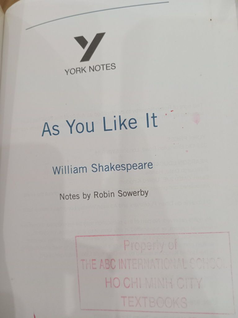  As You Like It 