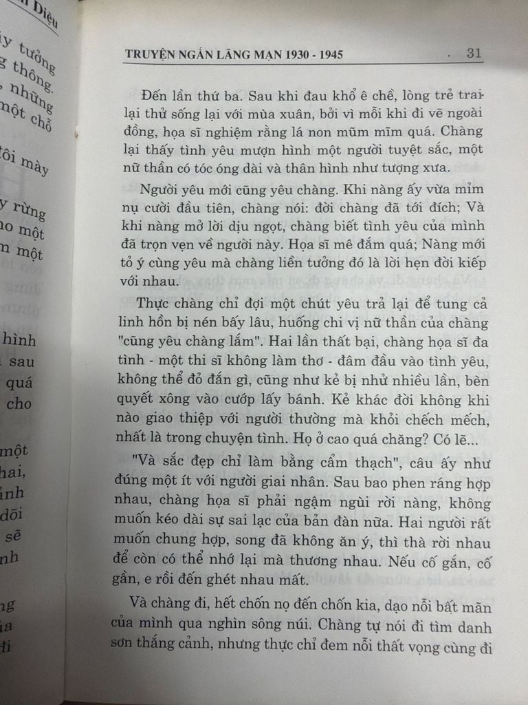  Truyện Ngắn Lãng Mạn 1930 - 1945 Tuyển Chọn 