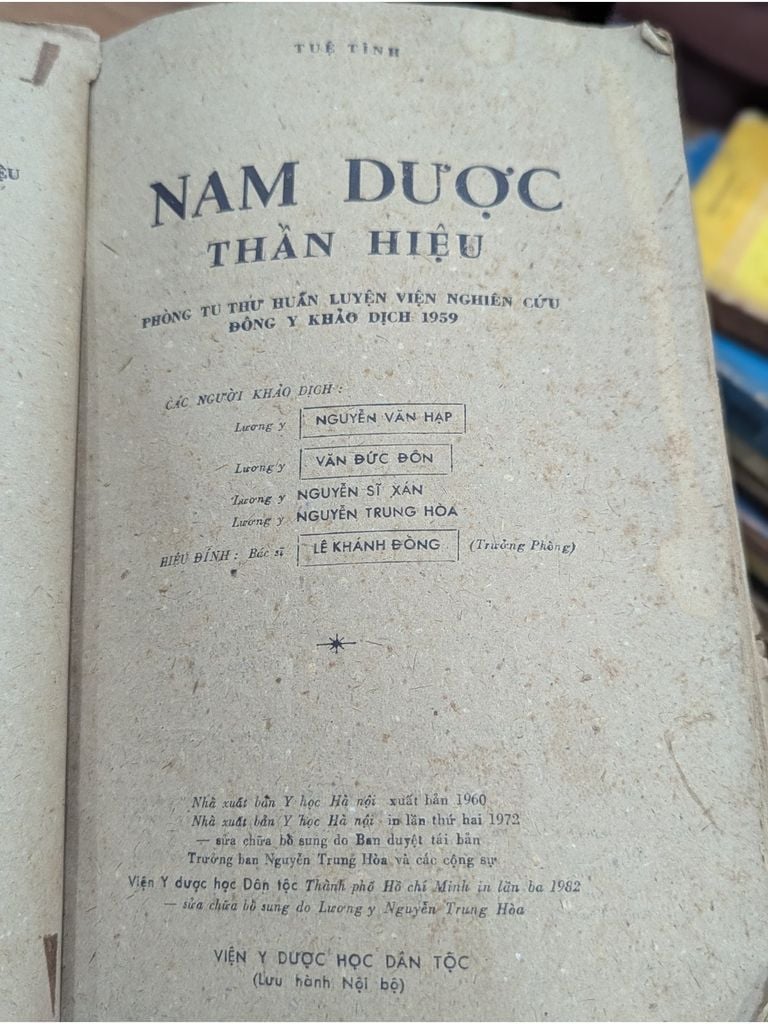  Nam Dược Thần Hiệu - Tuệ Tĩnh 