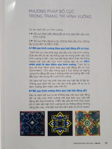 Trang Trí Hình Vuông - Hoạ Sĩ Uyên Huy