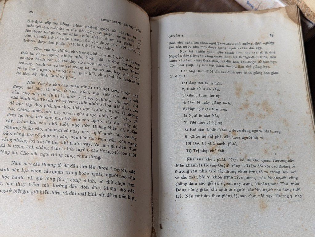  Minh Mệnh Chính Yếu - Quốc Sử Quán Triều Nguyễn 