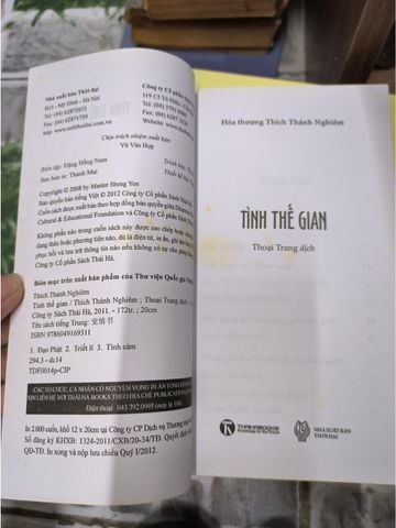  Tình Thế Gian - Hòa Thượng Thích Thánh Nghiêm 