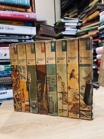  Encyclopédie universelle en 8 volumes (1963) 