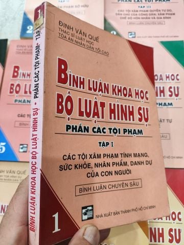  Bình Luận Khoa Học Bộ Luật Hình Sự - Đinh Văn Quế 