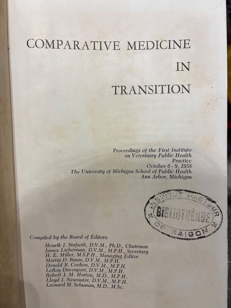  Comparative Medicine In Transition 