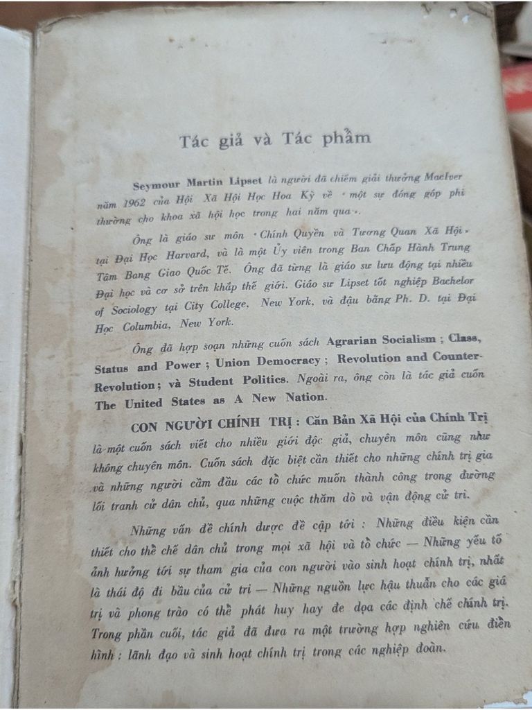  Con Người Chính Trị - Seymour M. Lipset 