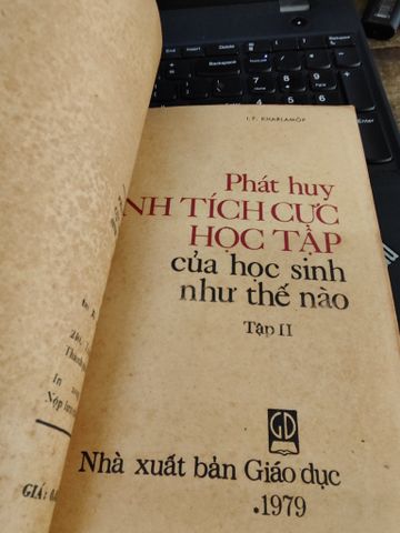  Phát Huy Tính Tích Cực Học Tập của Học Sinh Như Thế Nào - I.f. Kharlamôp 