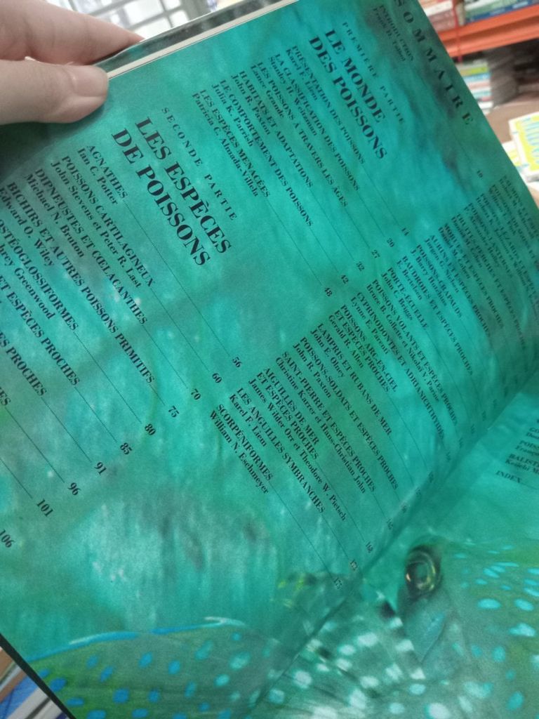  Le Grand Livre Des Poissons 
