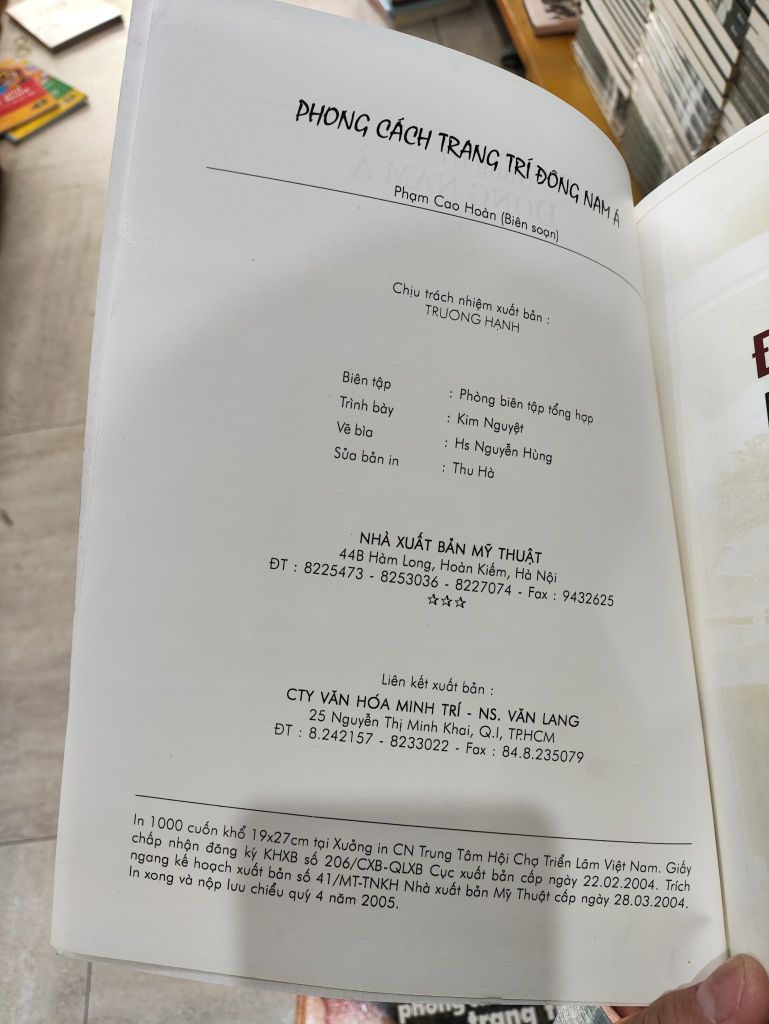  Phong Cách Trang Trí Đông Nam Á - Phạm Cao Hoàn 