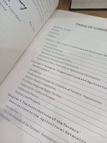  Building A Farmers' Organization's System In A Developing Country: The Taiwan Experience 