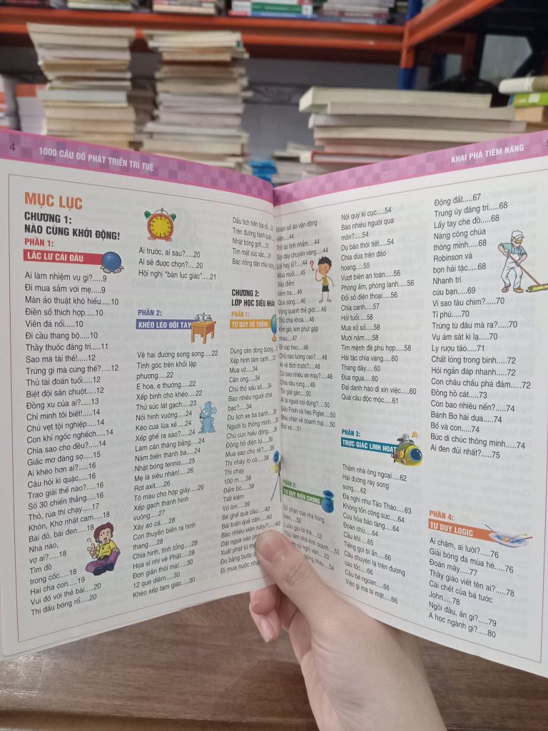  1000 Câu Đố Phát Triển Trí Tuệ: Khai Phá Tiềm Năng - Xing Tao (Thùy An Dịch) 