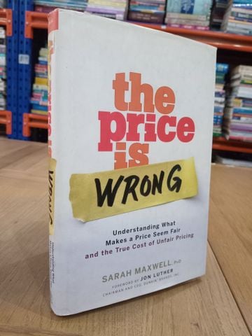  The price is wrong - Sarah Maxwell, PhD 