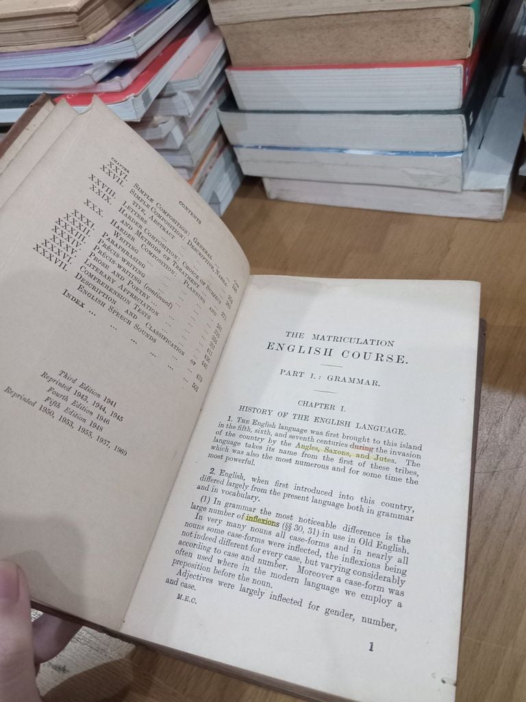  Matriculation English Course - W. H. Low, G. E. Hollingworth 