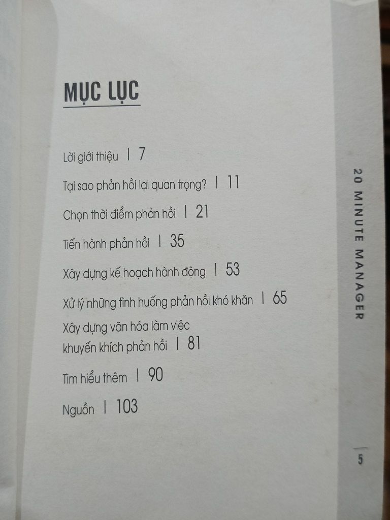  Phản Hồi Hiệu Quả trong 20 Phút - Nam Phong (Dịch) 