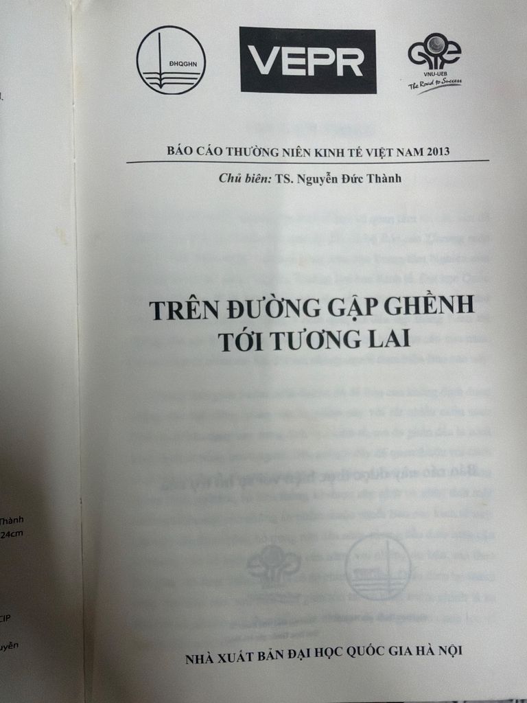  Báo Cáo Thường Niên Kinh Tế Việt Nam 2013: Trên Đường Gập Ghềnh Tới Tương Lai - Nguyễn Đức Thành 