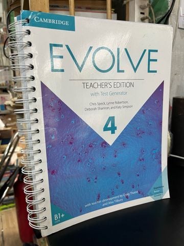  Evolve: teacher's edition 