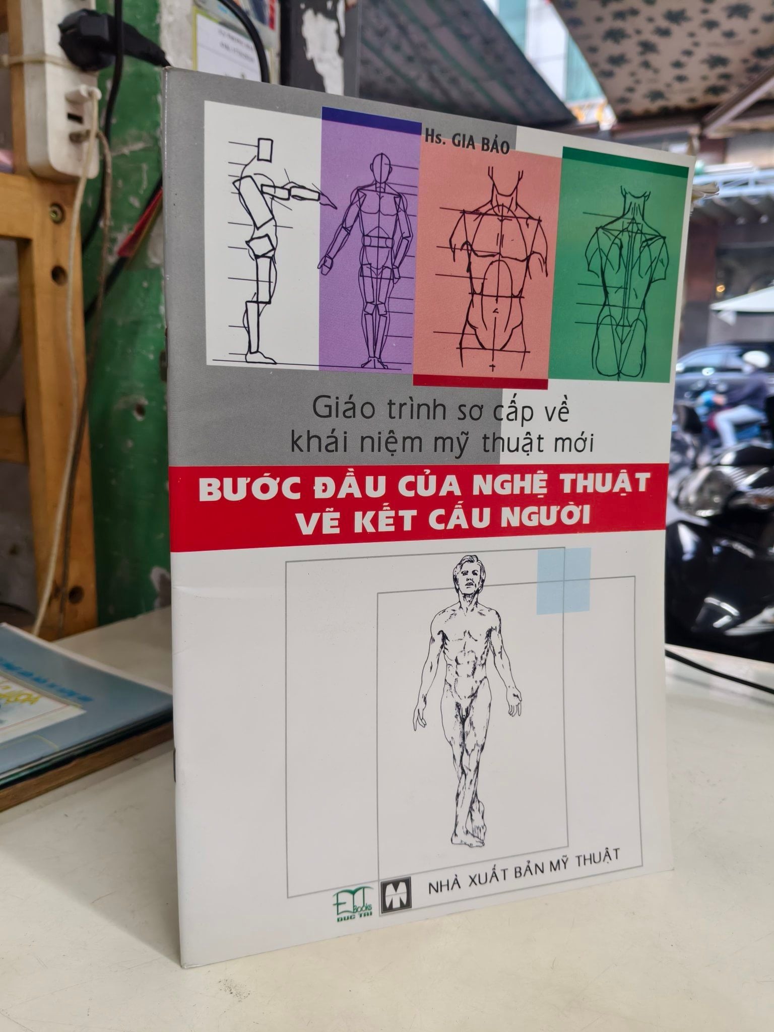  Bước đầu của nghệ thuật vẽ kết cấu người - Gia Bảo 