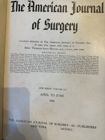  The American Journal Of Surgery 