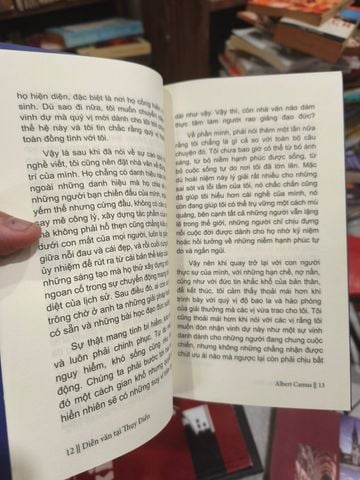  Diễn Văn Tại Thụy Điển - Albert Camus 