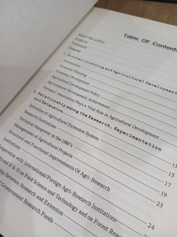  Building An Agricultural Extension System In A Developing Country: The Taiwan Experience 