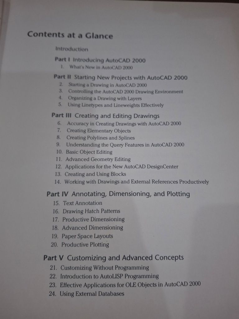  Inside Autocad 2000 Limited Edition - Bill Burchard, David Pitzer 