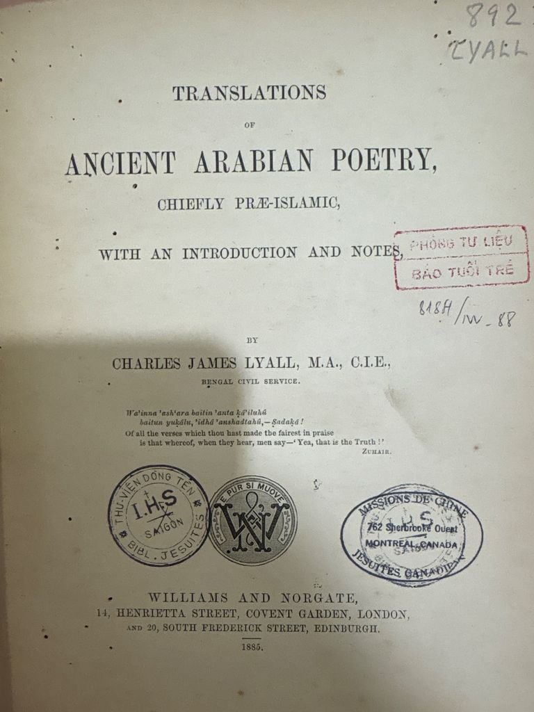  Ancient Arabian Poetry - Charles James Lyall 