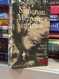  Simenon Mémoires intimes - Georges Simenon 