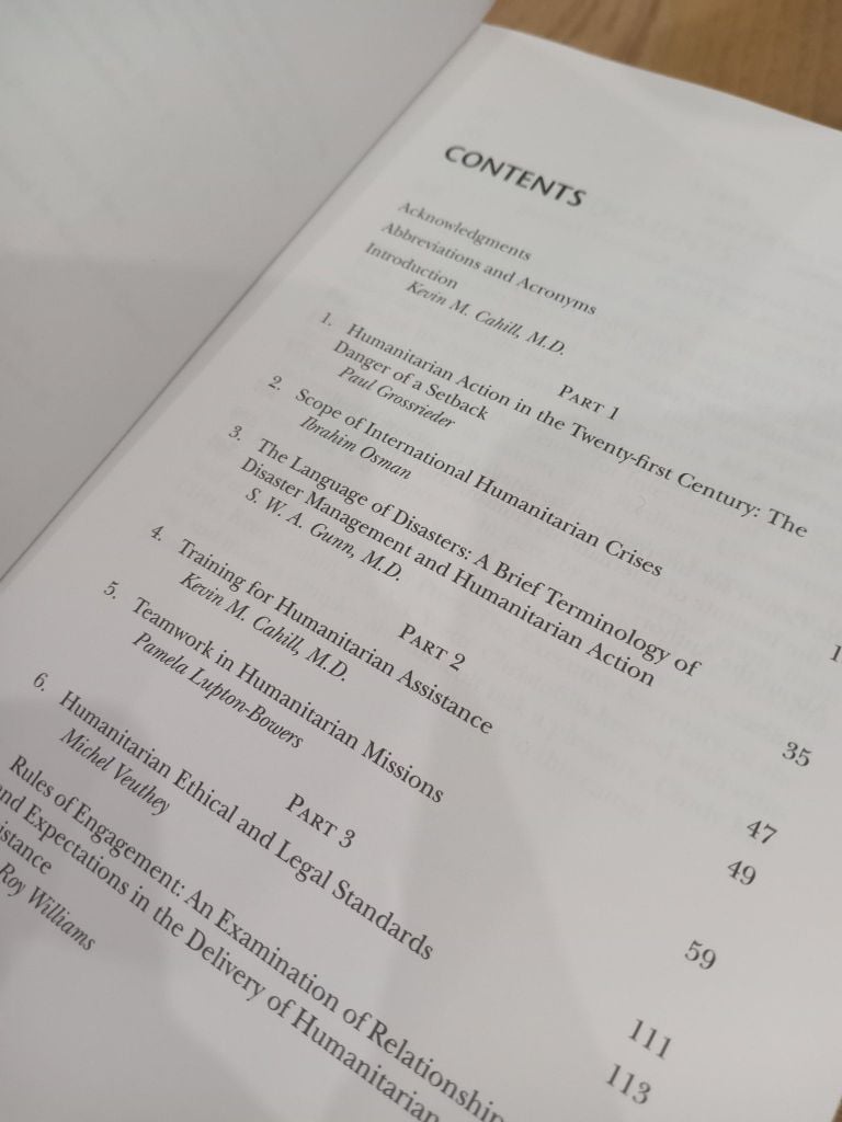  Basics of International Humanitarian Missions - Kevin M. Cahill, M.d 