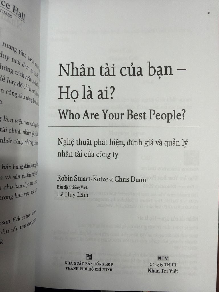  Nhân Tài Của Bạn - Họ Là Ai? - Robin Stuart Kotze Và Chris Dunn 