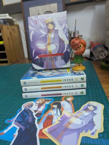  Light Novel Cấm Thư Ma Thuật Index - Kamachi Kazuma 