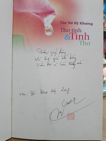  Thơ tình và tình thơ - Tôn Nữ Hỷ Khương 