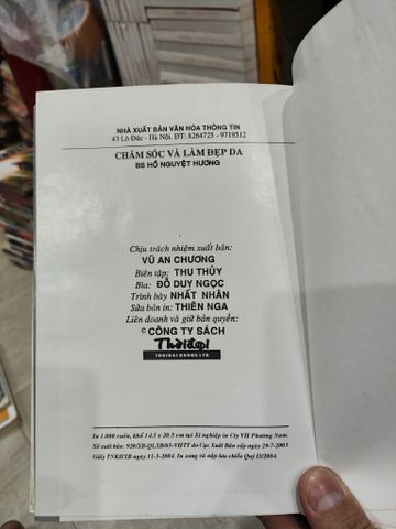  Chăm Sóc & Làm Đẹp Da - Bác Sĩ Hồ Nguyệt Hương 
